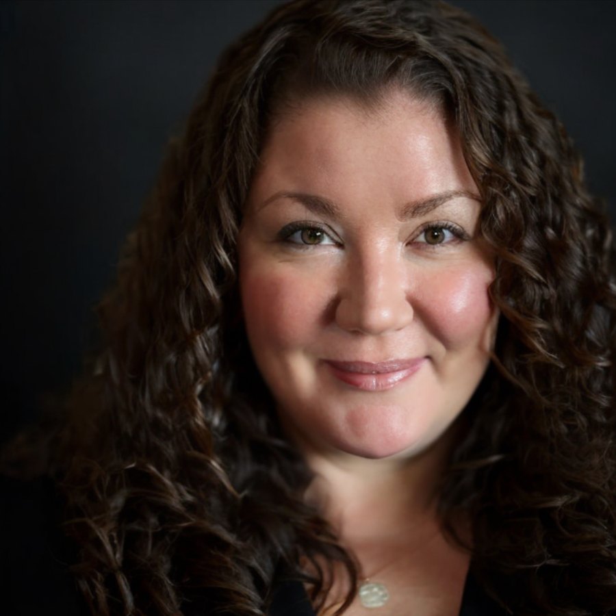 Darcy Allen smiling, professional portrait
